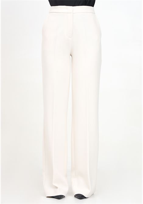 Pantalone elegante a palazzo burro da donna ALMA SANCHEZ | AS2425074-P056